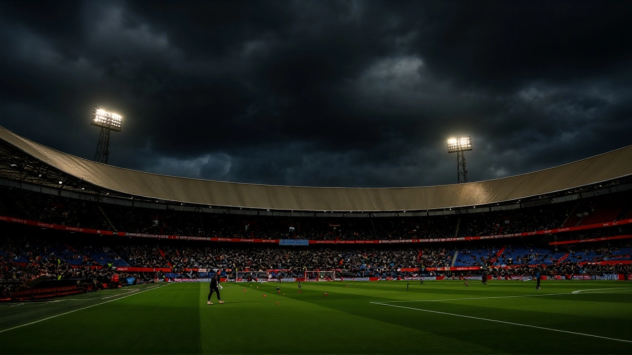 UEFA verplaatst Feyenoord‑Benfica duel opnieuw door storm Benjamin